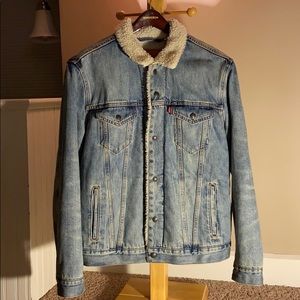 Levi’s Denim Fur Lined Jacket